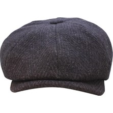 Siyah Erkek Kasket Şapka