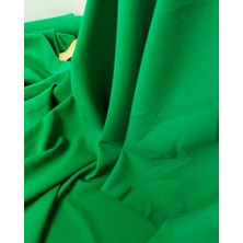Telalı Krep Yeşil Renkte (En 140 cm x Boy 230 Cm)