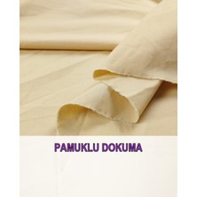 Pamuklu Dokuma Samanla Somon Arası Renkteen: 140 cm