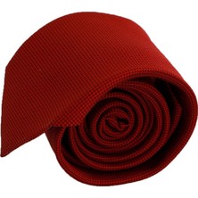 Uki Kırmızı Desenli Kravat