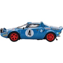 Mini GT 1:64 Diecast Lancia Stratos Hf 4nd 1979 Rally Montecarlo Winner  Model Araba