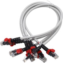 Hcs Cat6 Utp Lsoh 0,50 mt Gri Patch Cord ( 5'li Paket )