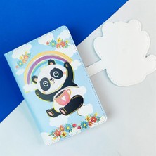 Çılgıntrend Panda Tasarımlı Kabartma Kapaklı Defter