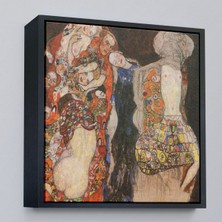 Miyrem canvas Serie  Gustav Klimt - Die Braut Unvollende TABLOSU-8339