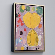 Miyrem canvas Serie  Hilma Af Klint - Renkli Soyut TABLO-7315