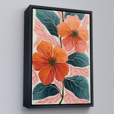 Miyrem canvas Serie  Şakayık Çiçekleri TABLO-7640