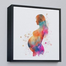 Miyrem canvas Serie  Hamile Kadın Tablosu - Kadın Doğum Hastane Doktor HEDIYESI-8321