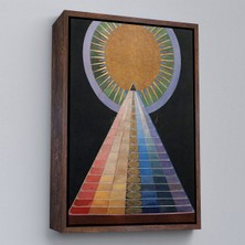 Miyrem canvas Serie  Hilma Af Klint - Altarpiece, Grup  x , Sayı 1 TABLOSU-8058