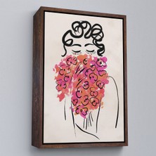 Miyrem canvas Serie  Sevimli Kadın TABLOSU-7992