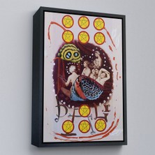 Miyrem canvas Serie  Salvador Dali - On Pentagram TABLO-7403