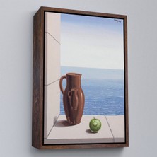 Miyrem canvas Serie  Rene Magritte - Stimülasyon Hedefi TABLOSU-7412