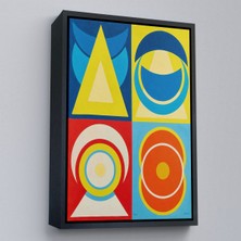 Miyrem canvas Serie  Auguste Herbin - Lune I TABLO-7358