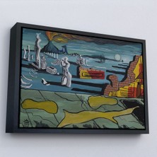 Miyrem canvas Serie  Salvador Dali - Venüs Rüyası Tablo - Dream Of VENUS-7125