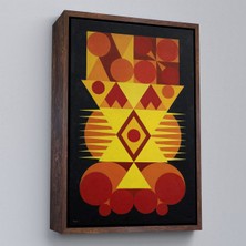 Miyrem canvas Serie  Auguste Herbin - Femme TABLO-7294