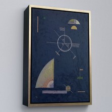 Miyrem canvas Serie  Wassily Kandinsky - Donuk Gri TABLOSU-7489