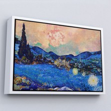 Miyrem^#canvas Serie  Vincent Van Gogh - Yeniden Düzenlenen Manzara TABLO-7175