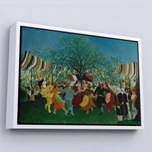 Miyrem^#canvas Serie  Henri Rousseau Bağımsızlığın 100. Yıl Kutlamaları TABLO-7043