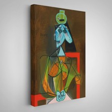 Miyrem canvas Serie  Pablo Picasso - Dora Maar'ın En Güzel Asil TABLOSU-7297
