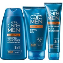 Avon Care Men Tıraş 200ML + 150ML + 100ML Set