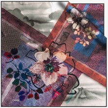 Aker Nostalji Sura Ipek Eşarp 7781-311