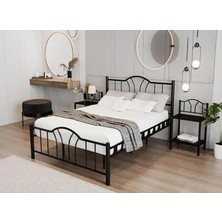 Dzgn Home Bella Çift Kişilik Ferforje Metal Karyola