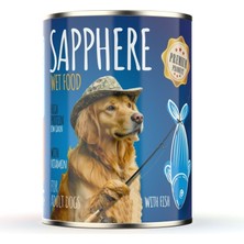 Sapphere Balıklı Yetişkin Köpek Maması Konserve 400 gr