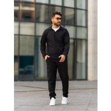 Man Forces Erkek Takım, Waffle Kumaş Alt Üst Takım, Soğuk Havalara Uygun, Pamuklu, Günlük Giyim, Spor Kombin