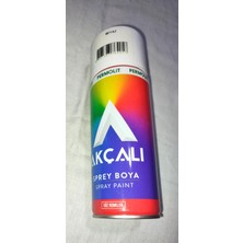 Akçalı Sprey Beyaz 301 Alüminyum-Ahşap-Plastik-Demir-Metal-Sprey Boyama 400 ml