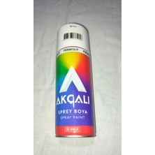 Akçalı Sprey Beyaz 301 Alüminyum-Ahşap-Plastik-Demir-Metal-Sprey Boyama 400 ml