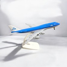 Hollanda Kraliyet Hava Yolları Klm Boeing 747 Uçak Maketi 25 cm Hobi Masa Aksesuar Hediyelik sevgililer günü