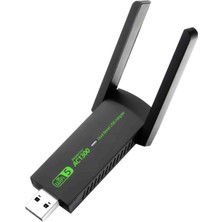 Beemen AC1300 Wifi Adaptörü Dual Band 2.4g 5ghz 1300MBPS USB Wifi Adaptör