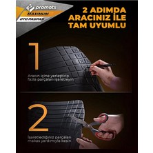 Promats Dacia Duster 2017 ve Sonrası 4d Oto Paspas Maximum Bej