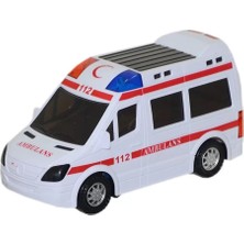 Prestij Oyuncak Fab 112 Sesli ve Işıklı Ambulans -Prestij