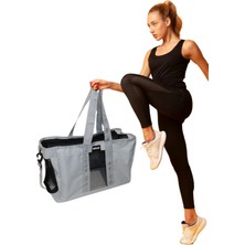 Hubjua Royal Hızlı Kuruyan Spor Çantası Fileli 44X29X17 cm Hafif Tasarım Kısa ve Ayarlanabilir Uzun Saplı