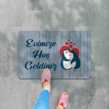 M&H Quality Dijital Baskılı Kapı Önü Paspas Çiçek Desenli Hoş Geldiniz Yazılır Ev Içi Ve Dışı Banyo Mutfak Çocuk Odası Için kullanılabilir 45x70