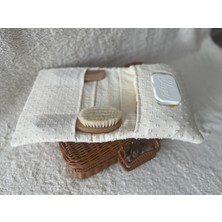 Babykar Bebek Alt Açma Çantası Organizer Müslin - Ekru