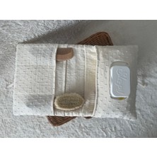Babykar Bebek Alt Açma Çantası Organizer Müslin - Ekru