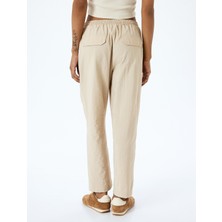 Beli Bağlamalı Cepli Balon Form Pantolon