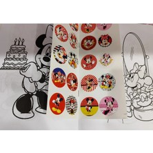 4 Adet Stickerli Boyama Kitabı (Minnie,pijamaske,toca Boca Life,sonic Figürlü