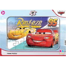 Cr 704 Cars Frame Puzzle 24 Parça