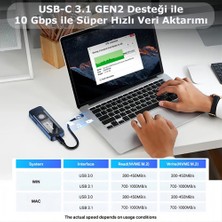 Techstorm Acasis 10GBPS M.2 Nvme Harici SSD Kutusu