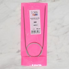 Loren Crafts 2  mm Çelik Misinalı Şiş 60  cm