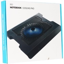 Byrsht  883 120MM Tek Fanli Işikli Notebook Soğutucu (1500RPM) Byrnew