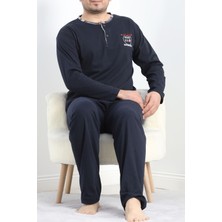 Gıronda Sportif Erkek Pijama Takımı Siyah - 40067.1838.