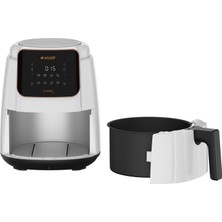 Arçelik Airfryer 4.1 L 1550 W 8 Otomatik Program 200 Max Derece Yağsız