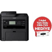 Canon MF237W A4 Siyah Çok Fonksiyonlu Faxlı Laser Yazıcı USB 2.0,ethernet,kablosuz Demo+2 Tonerli