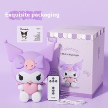 Grains Sanrio Hello Kitty Gece Lambası Pat Işık Kt Kedi Silikon Komodin Atmosfer Doğum Günü si Kızlar (Yurt Dışından)