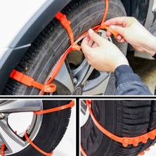 Wenchang Shop C 20 Adet Kış Lastik Tekerlekler Kar Zinciri Tekerlek Lastik Zinciri Kaymaz Zincir Tekerlek Kemer Kış Açık Hava Acil Zincir (Yurt Dışından)