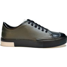 Trust Shoes Bağcıklı Gri Sneaker Ayakkabı