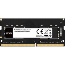 Lexar Ram Nb Ddr4 So-Dımm 8gb 260 Pın 3200MBPS CL22 1.2V- Blıster Package LD4AS008G-B3200GSST